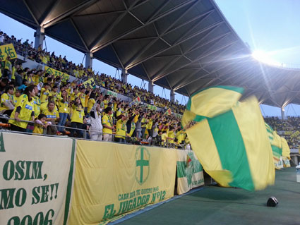 JEF fans in Chiba
