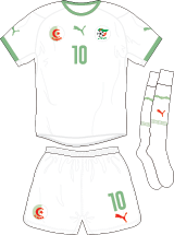 Algeria team jersey kit 1 (c) Soccerphile.