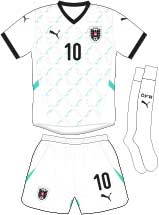 Austria team jersey kit 2 (c) Soccerphile.