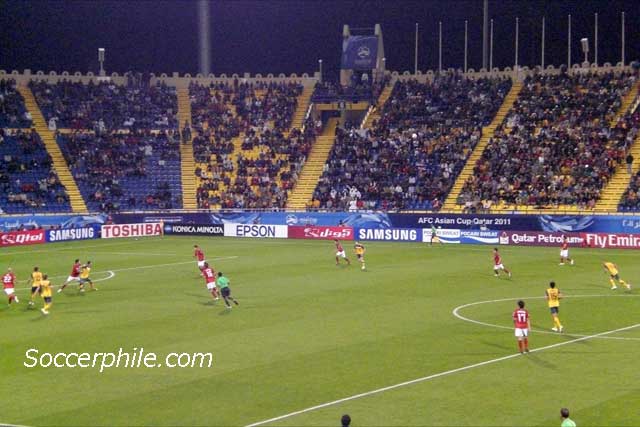 Al-Gharafa Stadium.