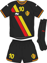 Belgium team jersey kit 2 (c) Soccerphile.