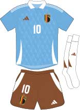 Belgium team jersey kit 2 (c) Soccerphile.