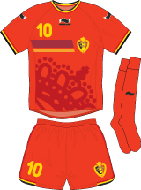Belgium team jersey kit 1 (c) Soccerphile.