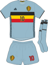 Belgium team jersey kit 2 (c) Soccerphile.