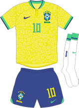 Brazil team jersey kit 1 (c) Soccerphile.