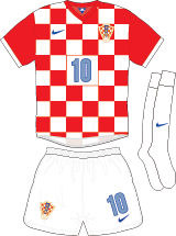 Croatia team jersey kit 1 (c) Soccerphile.