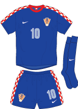 Croatia team jersey kit 2 (c) Soccerphile.