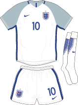 England team jersey kit 1 (c) Soccerphile.
