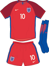 England team jersey kit 1 (c) Soccerphile.