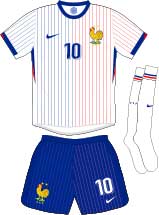 France team jersey kit 2 (c) Soccerphile.