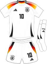 Germany team jersey kit 1 (c) Soccerphile.