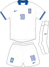 Greece team jersey kit 1 (c) Soccerphile.