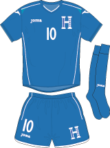 Honduras team jersey kit 2 (c) Soccerphile.