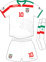 Iran team jersey kit 1 (c) Soccerphile.