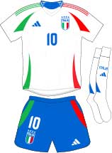 Italy team jersey kit 2 (c) Soccerphile.
