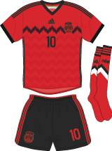 Mexico team jersey kit 2 (c) Soccerphile.