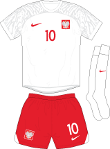 Poland team jersey kit 1 (c) Soccerphile.