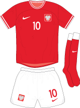 Poland team jersey kit 2 (c) Soccerphile.
