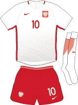 Poland team jersey kit 1 (c) Soccerphile.