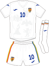 Romania team jersey kit 3 (c) Soccerphile.