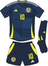 Scotland team jersey kit 1 (c) Soccerphile.