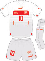 Switzerland team jersey kit 2 (c) Soccerphile.