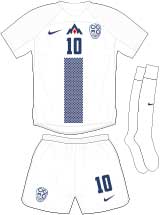 Slovenia team jersey kit 1 (c) Soccerphile.