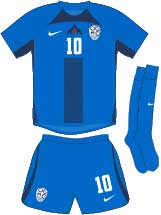 Slovenia team jersey kit 2 (c) Soccerphile.