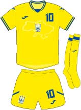 Ukraine team jersey kit 1 (c) Soccerphile.