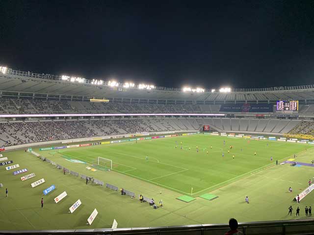 Ajinomoto Stadium in Chofu, Tokyo.