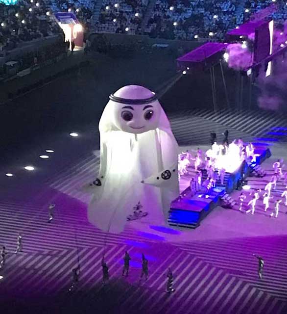 Scene from the Opening Ceremony.