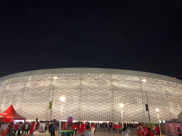 Al Thumama Stadium, Qatar.