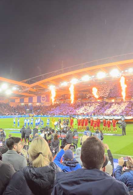 Amex Stadium, Brighton.