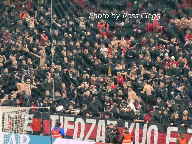 Albanian ultras.