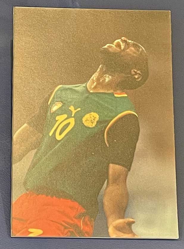 Cameroon national shirt.