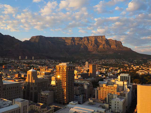 Table Mountain, Cape Town, South Africa.