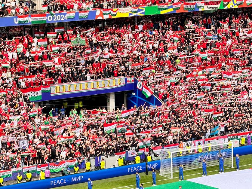 Hungary v Switzerland in Group A at Euro 2024.