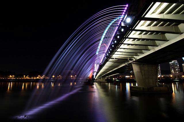 Expo Bridge, Daejeon, Korea.
