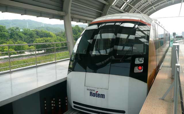 Daejeon Maglev, Korea.