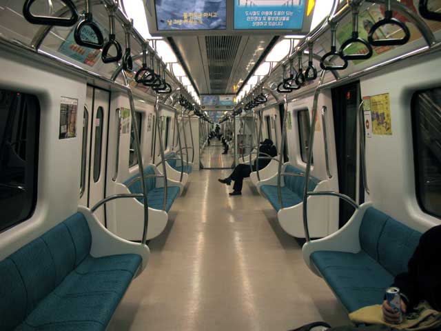 Daejeon subway.