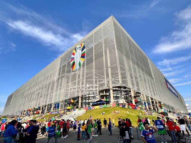 D&uuml;sseldorf Arena during Euro 2024.