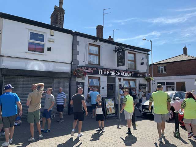The Prince Albert on Castle Street.