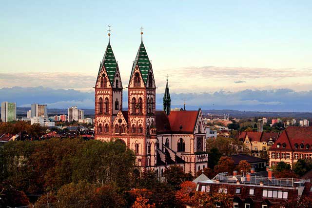 Herz-Jesu-Kirche, Freiburg.