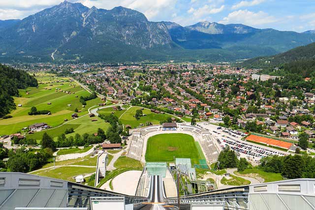 Zugspitze, Garmisch-Partenkirchen, Germany.