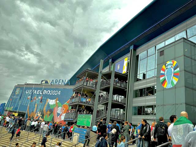 Match day, Arena AufSchalke, Gelsenkirchen.