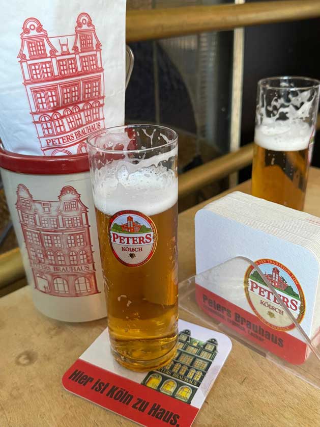 Beer at Peters Brauhaus.