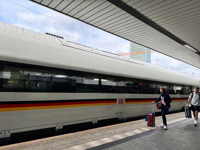 Trains in Germany have become less and less punctual.