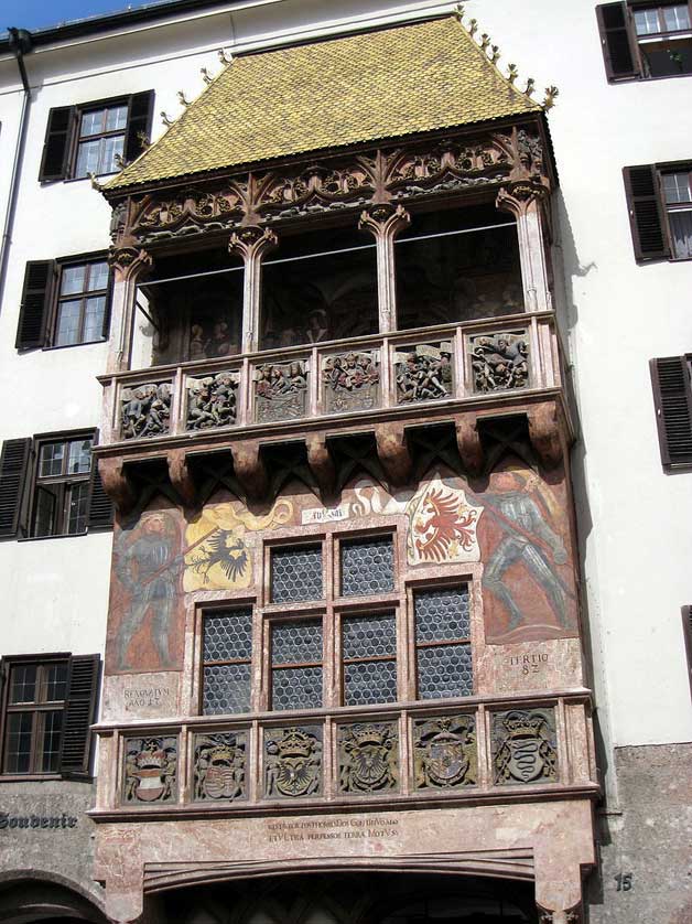 Goldenes Dachl is the city's most famous building.