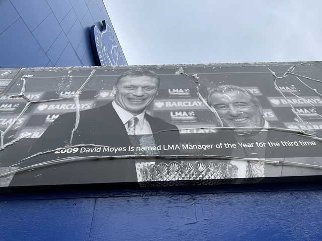 David Moyes manager of the year in 2009.