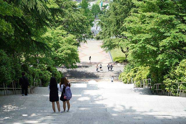 Chosun University campus, Gwangju.